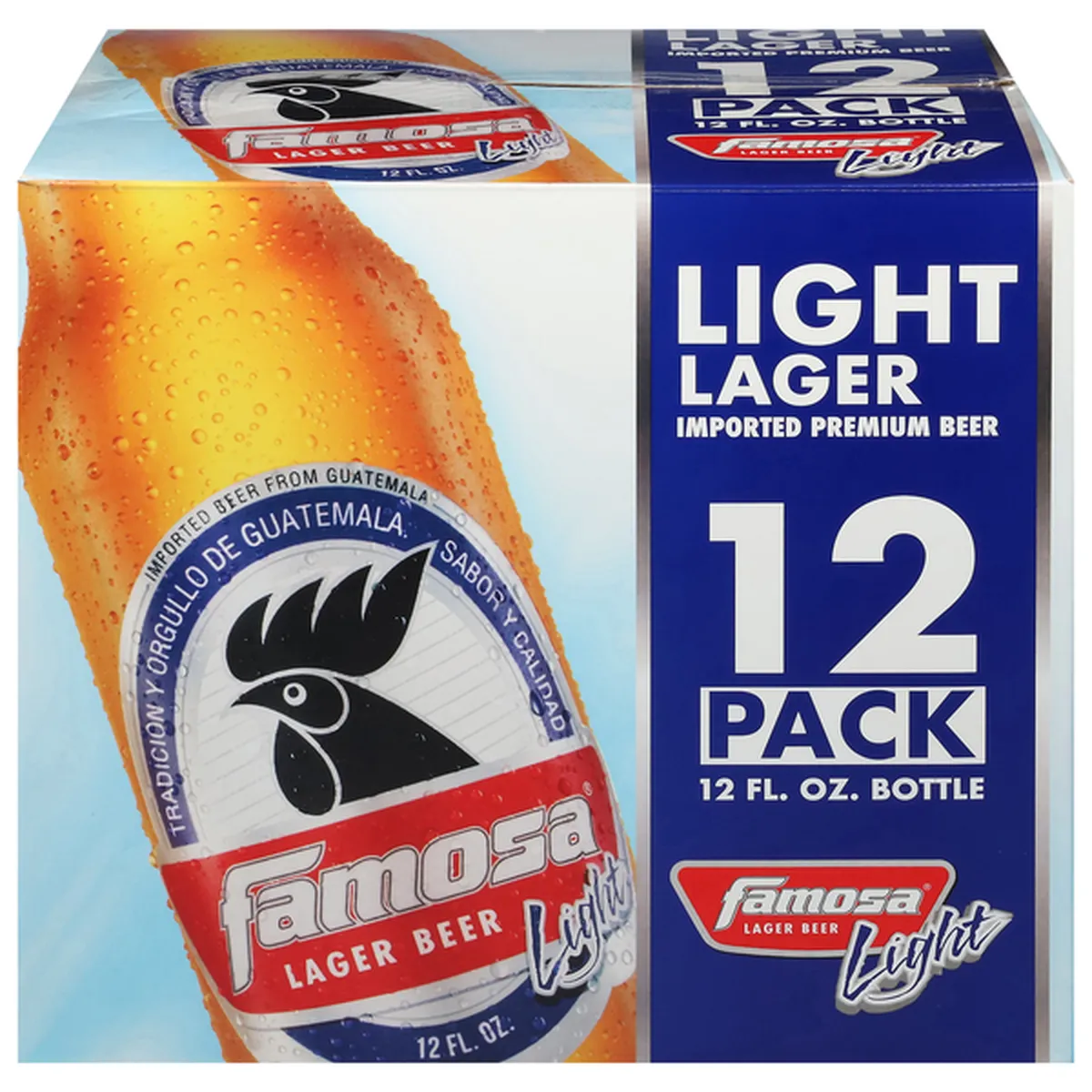 Famosa Beer, Lager, Light (12 fl oz) Delivery or Pickup Near Me - Instacart