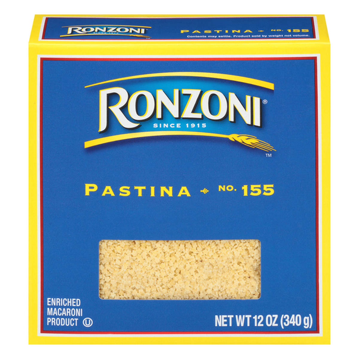 Ronzoni Pastina NonGMO Tiny Star Pasta for Soups and Sauces (12 oz) Delivery or Pickup Near Me