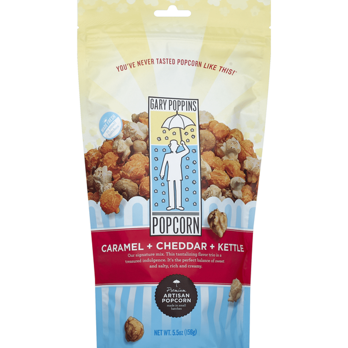 Gary Poppins Popcorn Caramel Cheddar Kettle 5 5 Oz Delivery Or Pickup Near Me Instacart