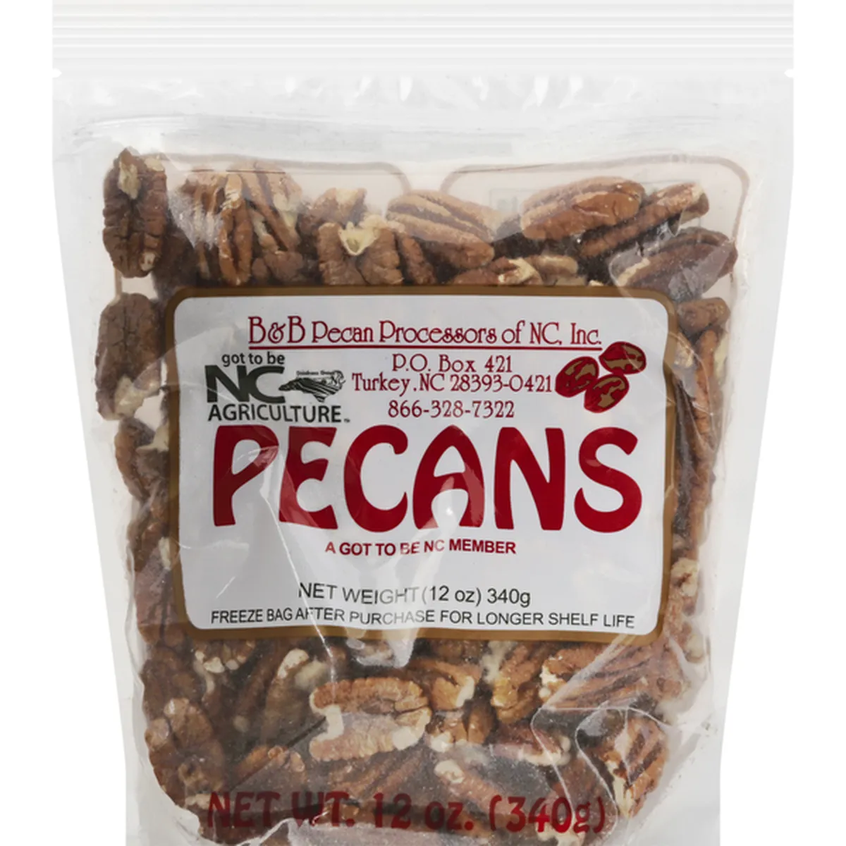 B&B Pecan Processors Of NC, Inc. Pecans (12 Oz) Delivery Or Pickup Near ...