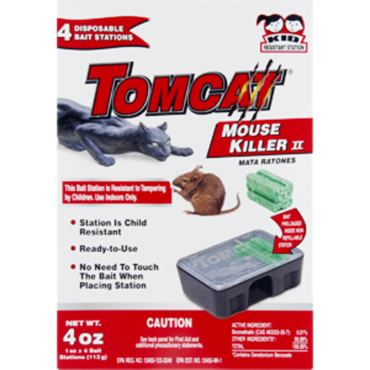 Tomcat Mouse Killer Ii Disposable Bait Stations 1 Oz Delivery Or Pickup Near Me Instacart