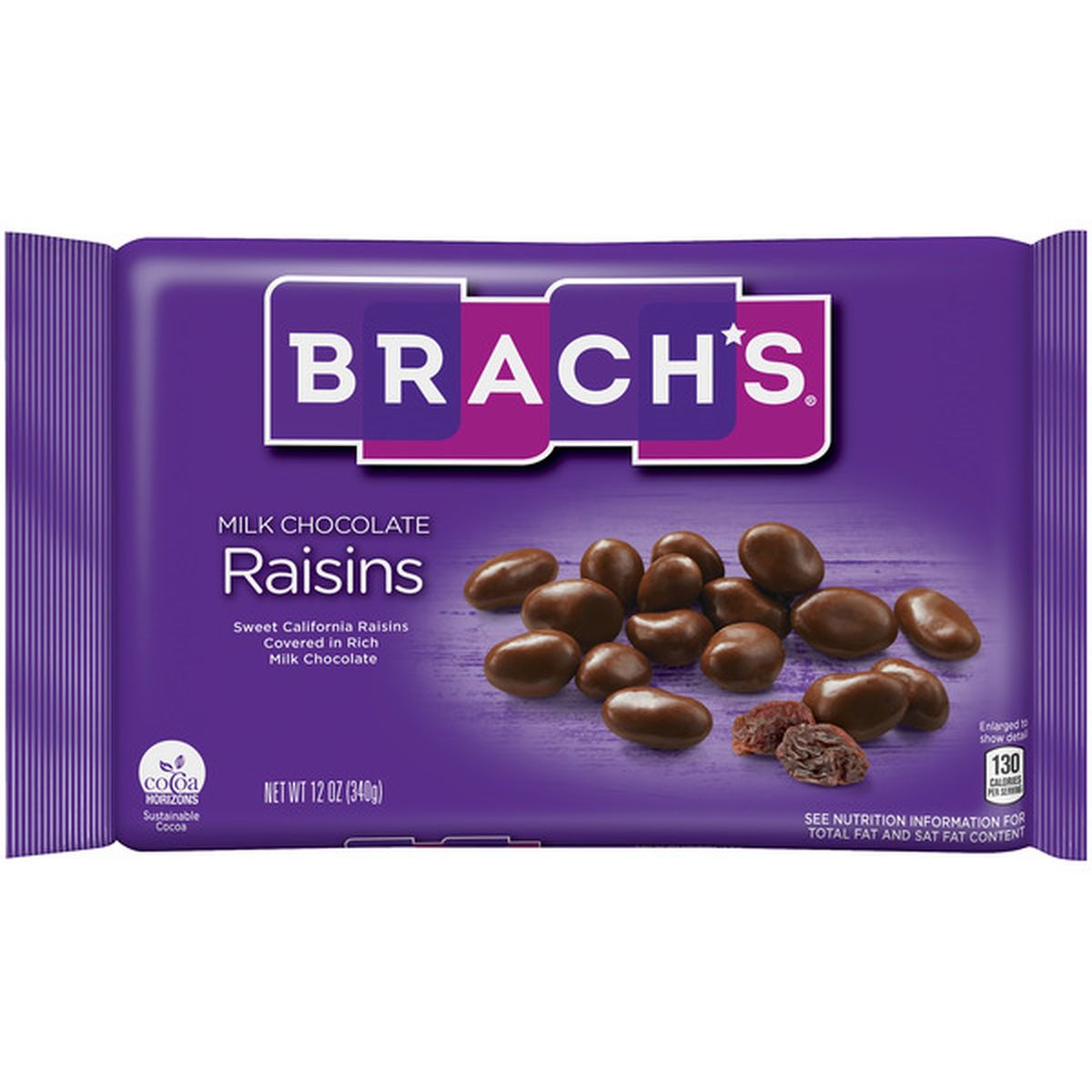 Brach's Milk Chocolate Raisins Milk Chocolate Raisins (12 oz) Delivery ...