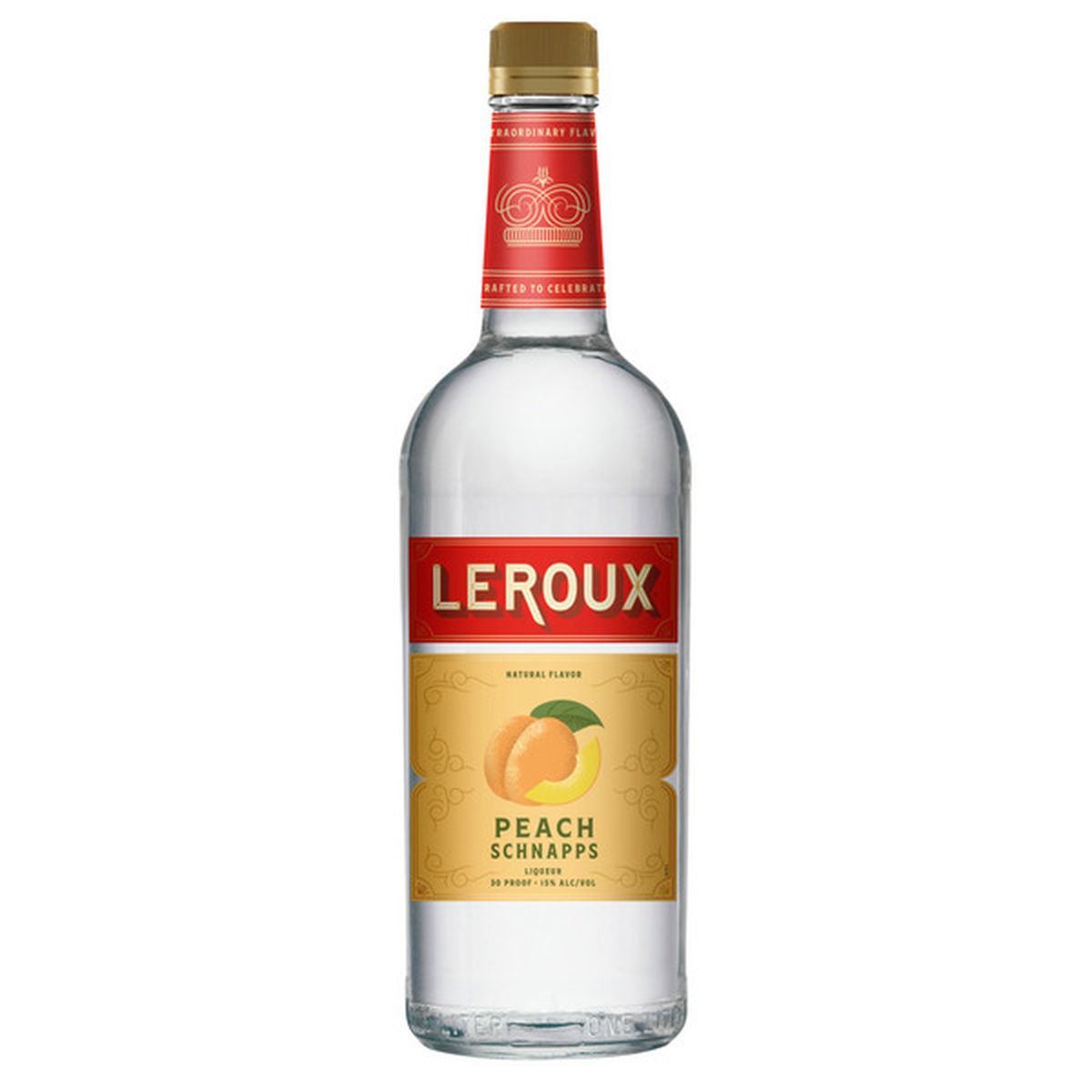 Leroux Peach Schnapps 30 1 L Delivery Or Pickup Near Me Instacart