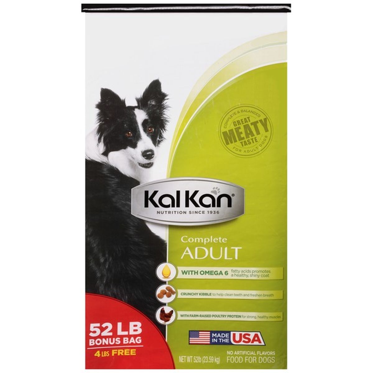 KAL KAN Complete Adult Bonus Dog Food 52 lb Delivery or Pickup