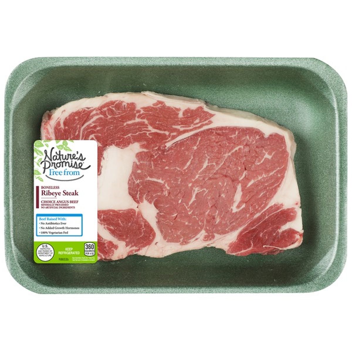 Nature's Promise Ribeye Beef Steak (1 lb) Delivery or Pickup Near Me ...