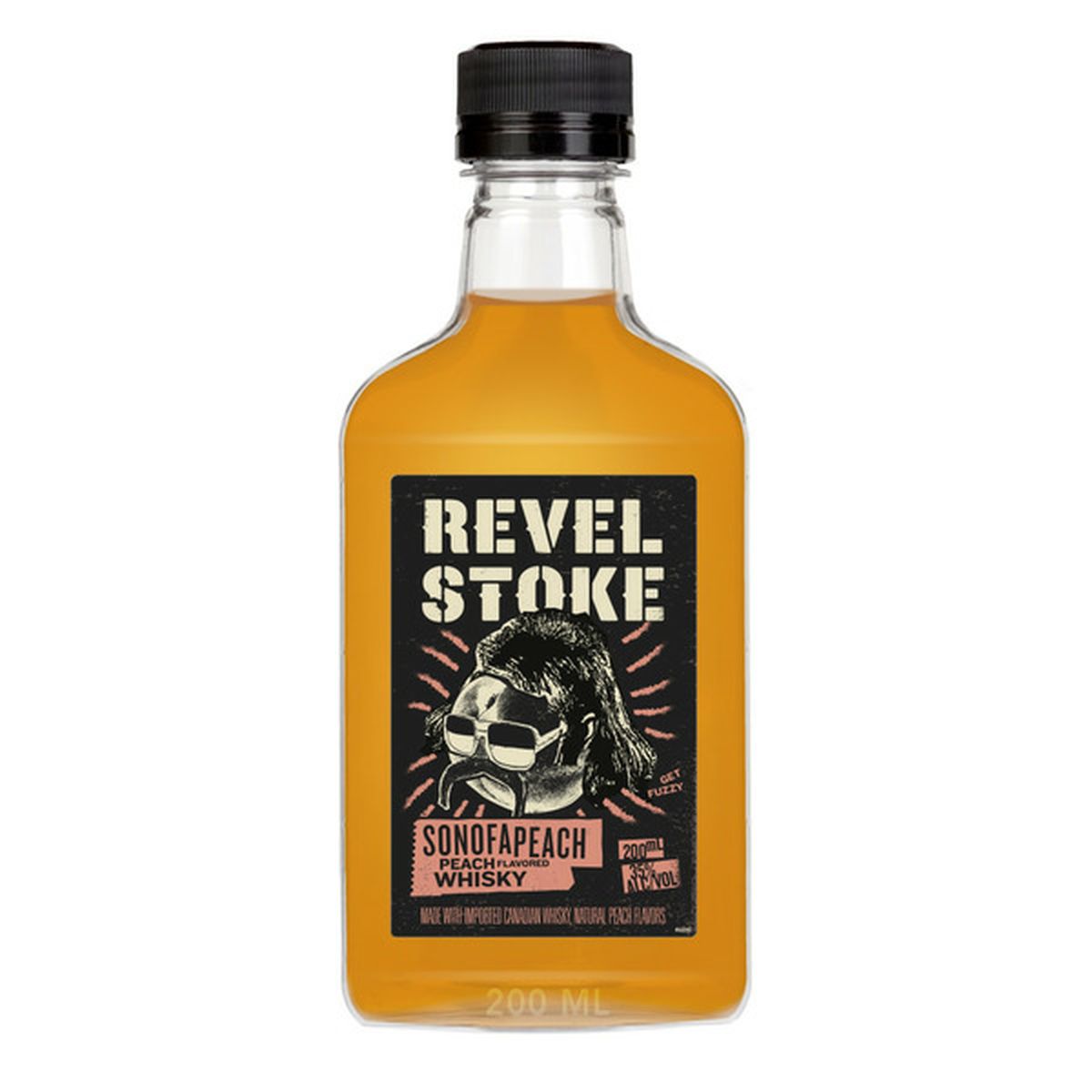 Revel Stoke Peach Flavored Whisky 70 200 Ml Delivery Or Pickup Near Me Instacart 7759