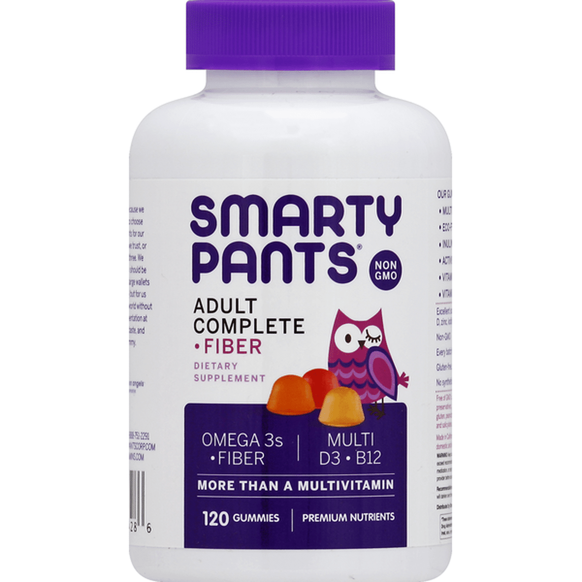 SmartyPants Multivitamin Fiber Adult Complete Gummies Each Delivery Or Pickup Near Me