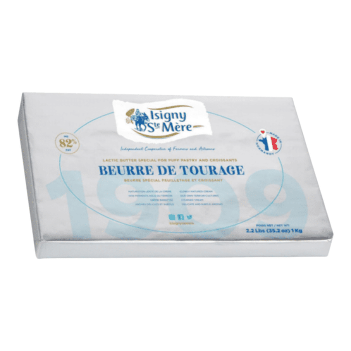 Isigny Ste-Mère Butter Sheets (1 kg) Delivery or Pickup Near Me - Instacart