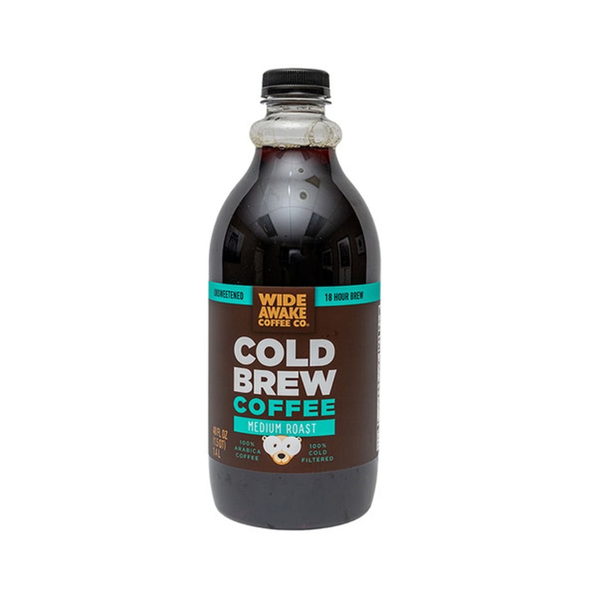 Wide Awake Medium Roast Unsweetened Cold Brew 100% Arabica Coffee (48 ...