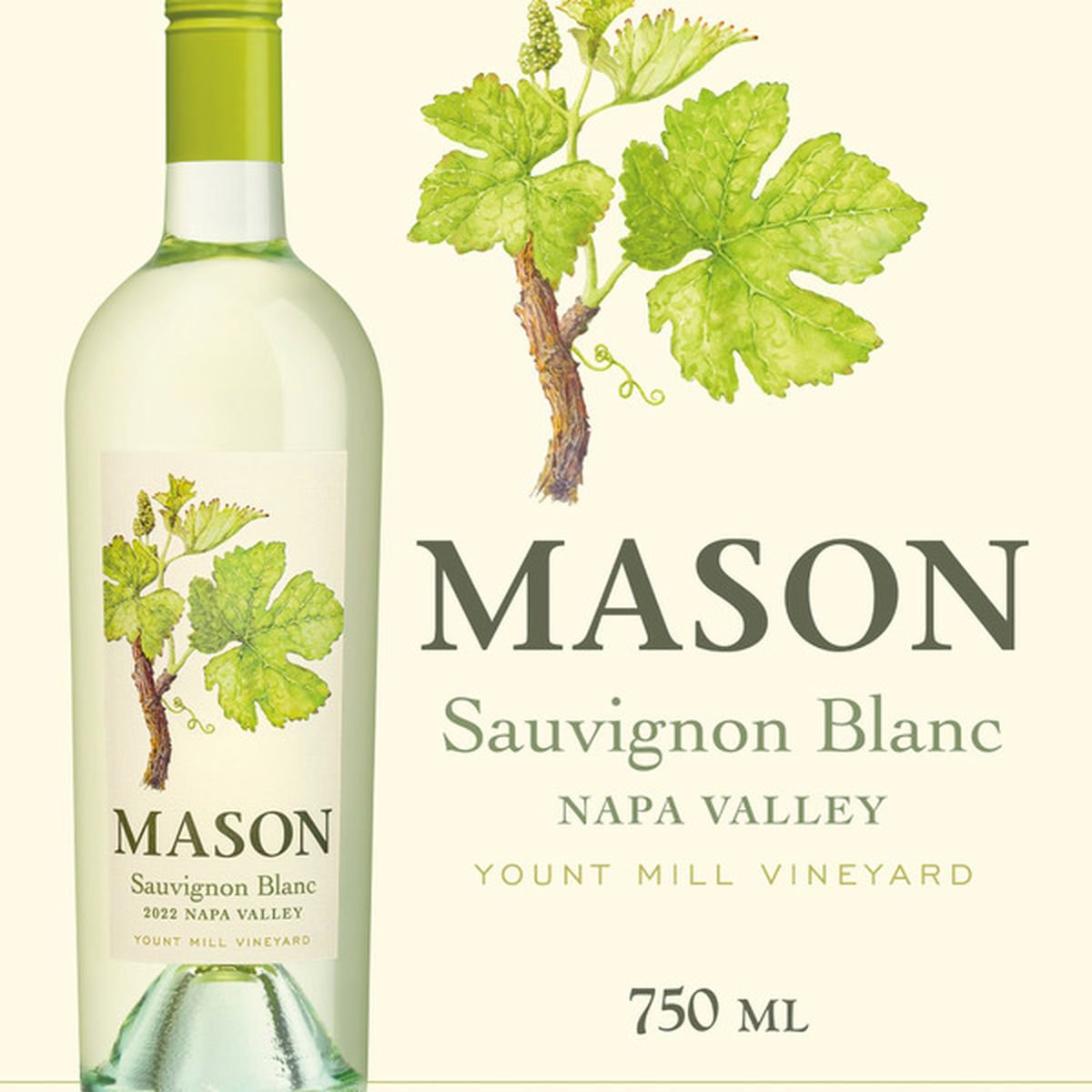 Mason Cellars Sauvignon Blanc White Wine 750 Ml Delivery Or Pickup