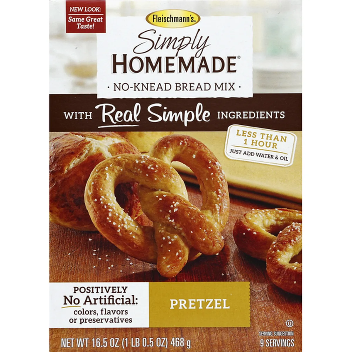 Fleischmann's Bread Mix, No-Knead, Pretzel (16.5 oz) Delivery or Pickup ...