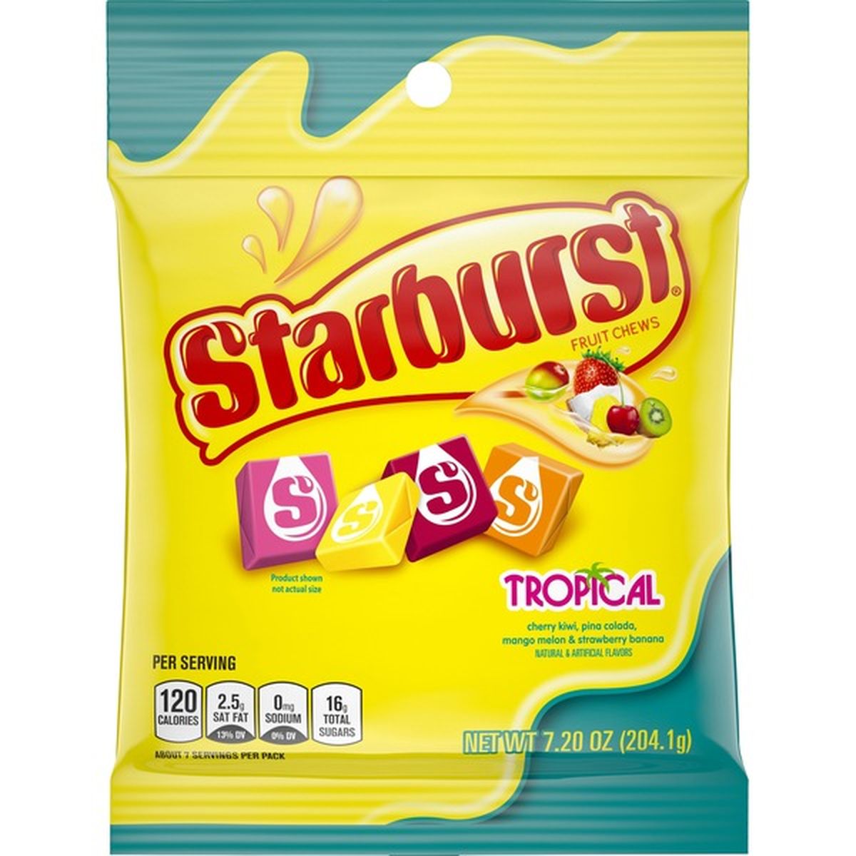 Starburst Tropical Fruit Chews Candy 72 Oz Delivery Or Pickup Near Me Instacart 3408