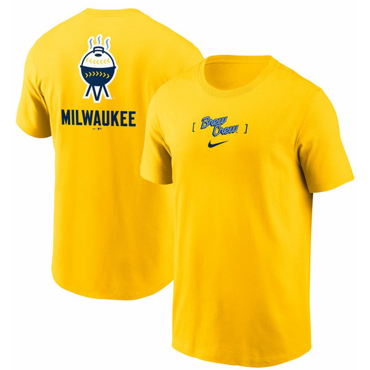 Nike Men's Milwaukee Brewers 2024 City Connect 2 Hit Graphic TShirt