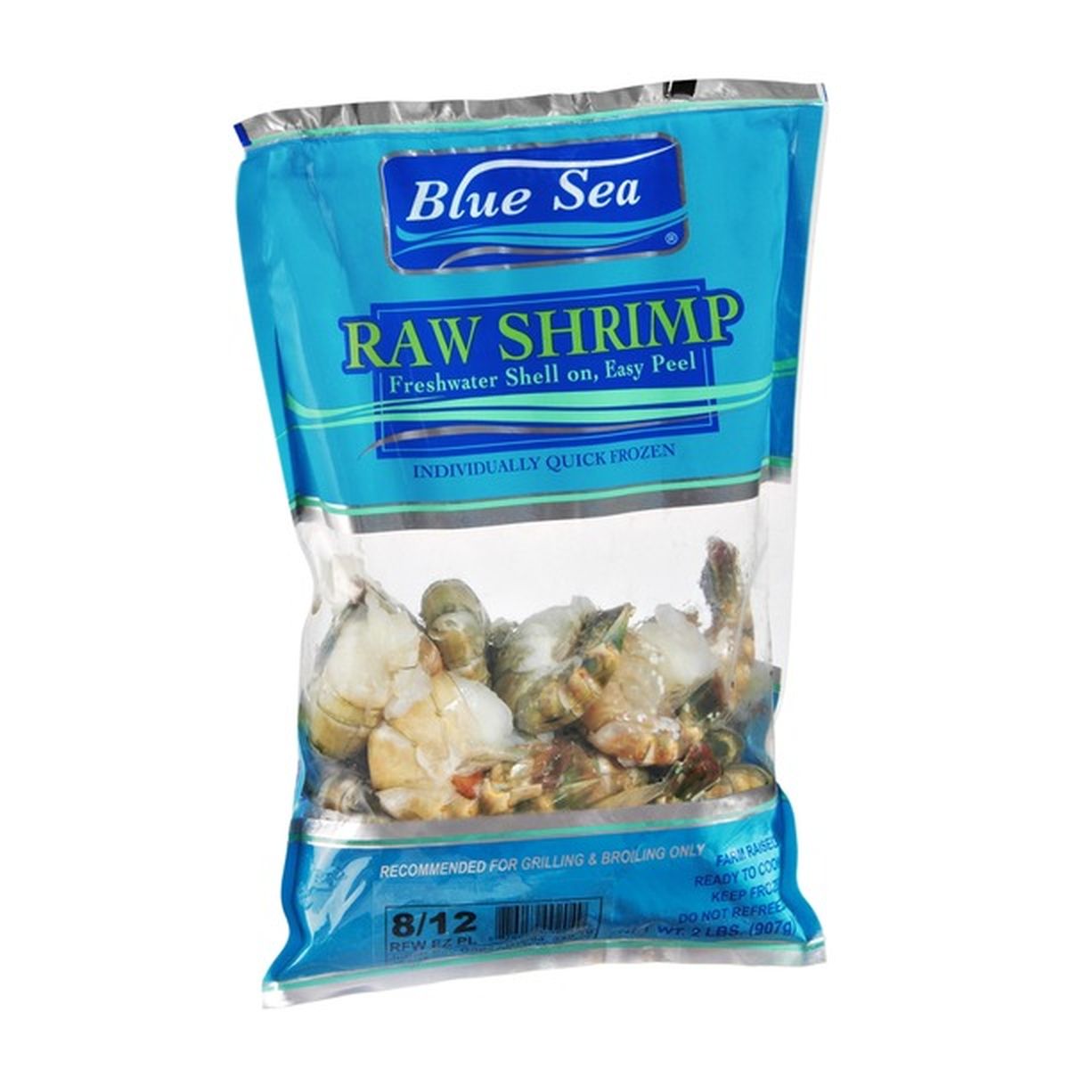 Blue Sea Freshwater Shell On Raw Shrimp (2 lb) Delivery or Pickup