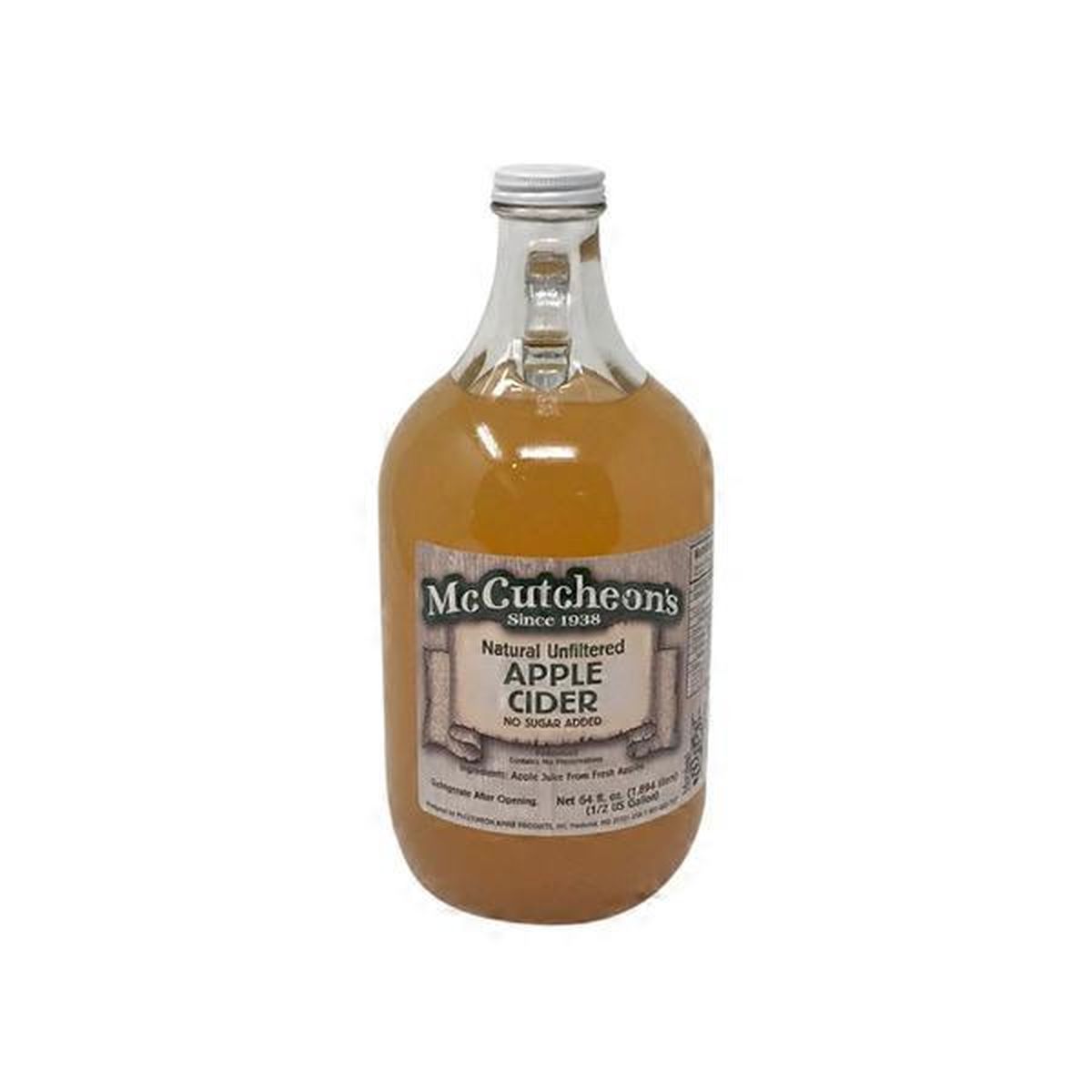 McCutcheon's Unfiltered Apple Cider (64 fl oz) Delivery or Pickup Near ...