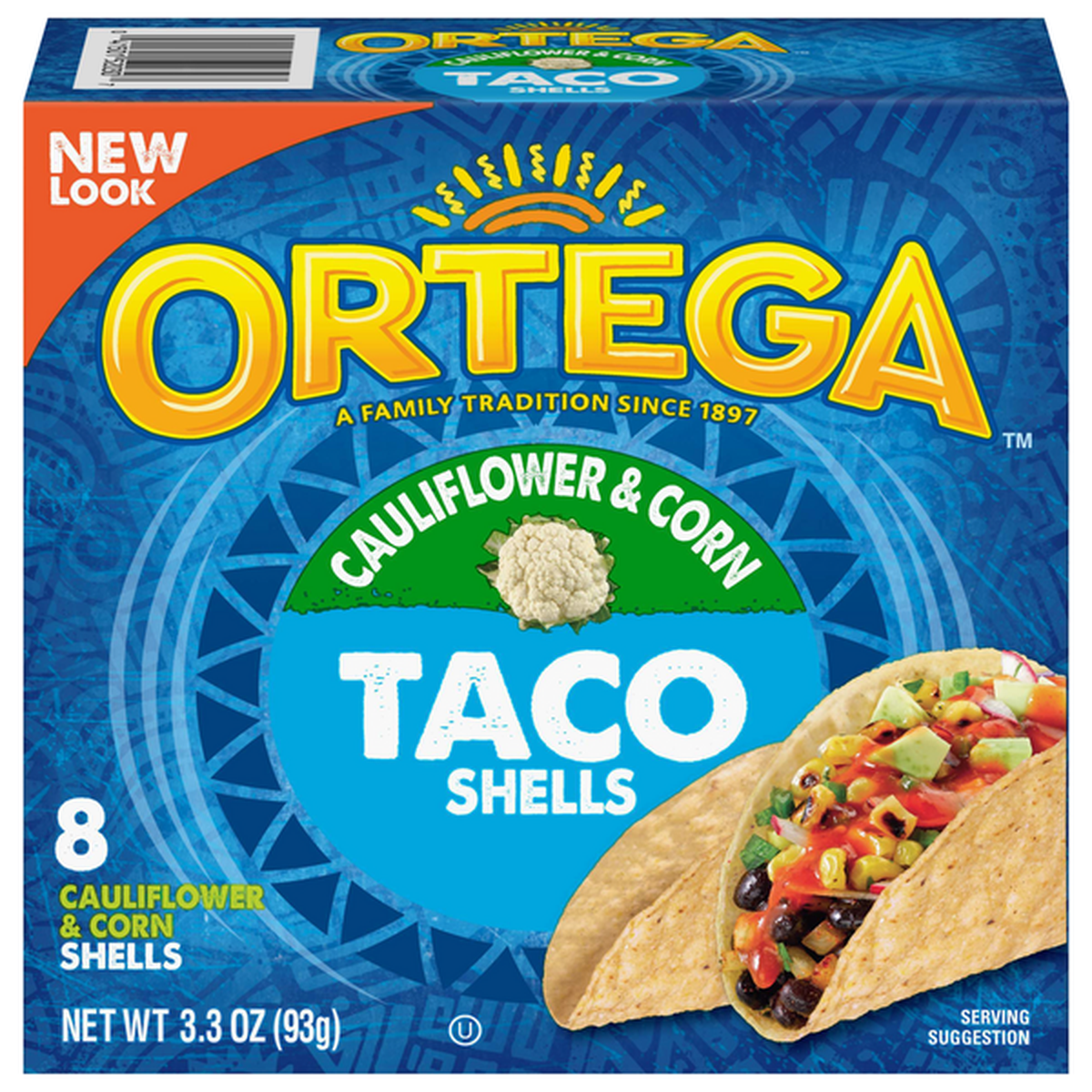 Ortega Taco Shells Cauliflower And Corn 8 Each Delivery Or Pickup Near Me Instacart 8488