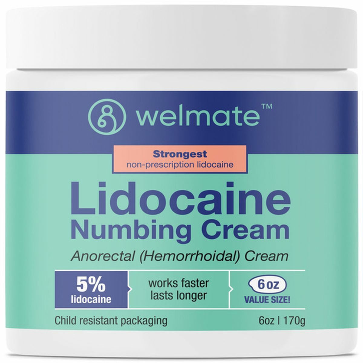 Welmate Lidocaine Maximum Strength Pain Relief Cream Oz Delivery