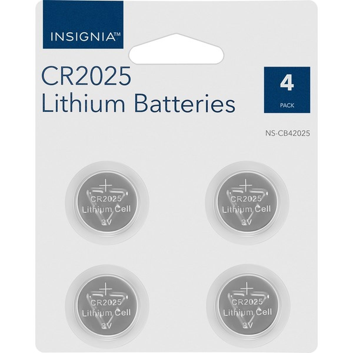 Insignia CR2025 Lithium Batteries (4 ct) Delivery or Pickup Near Me