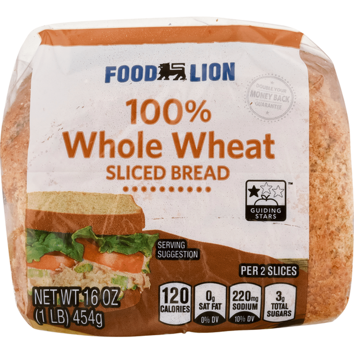 Sara Lee 100% Whole Wheat Sandwich Bread, 16 oz - Dillons Food Stores