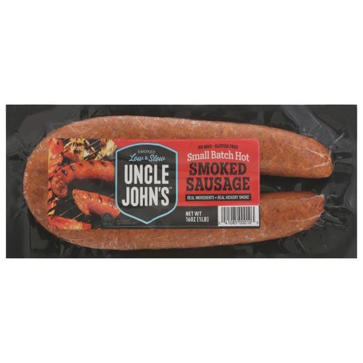 Uncle Johns Pride Sausage Smoked Small Batch Hot