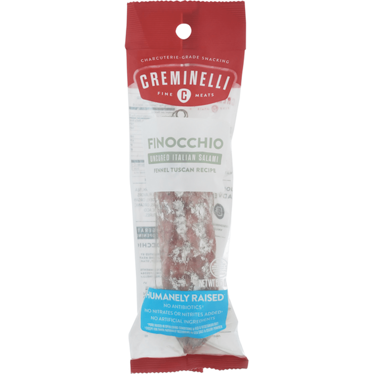 Creminelli Fine Meats Salami, Finocchio (5.5 Oz) Delivery Or Pickup ...