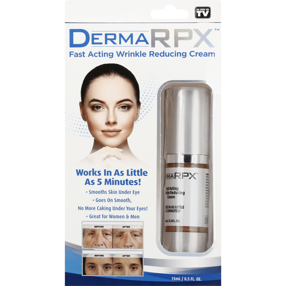 Derma RPX Wrinkle Reducing Cream, Fast Acting (0.5 oz) Delivery or ...