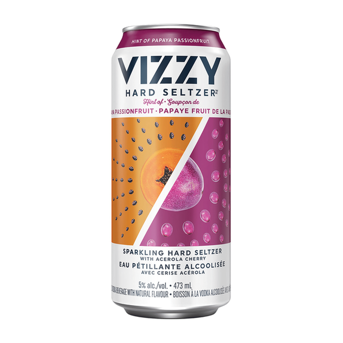 Molson Canada Vizzy Hard Seltzer Papaya Passionfruit 473 Ml Delivery Or Pickup Near Me Instacart 3649