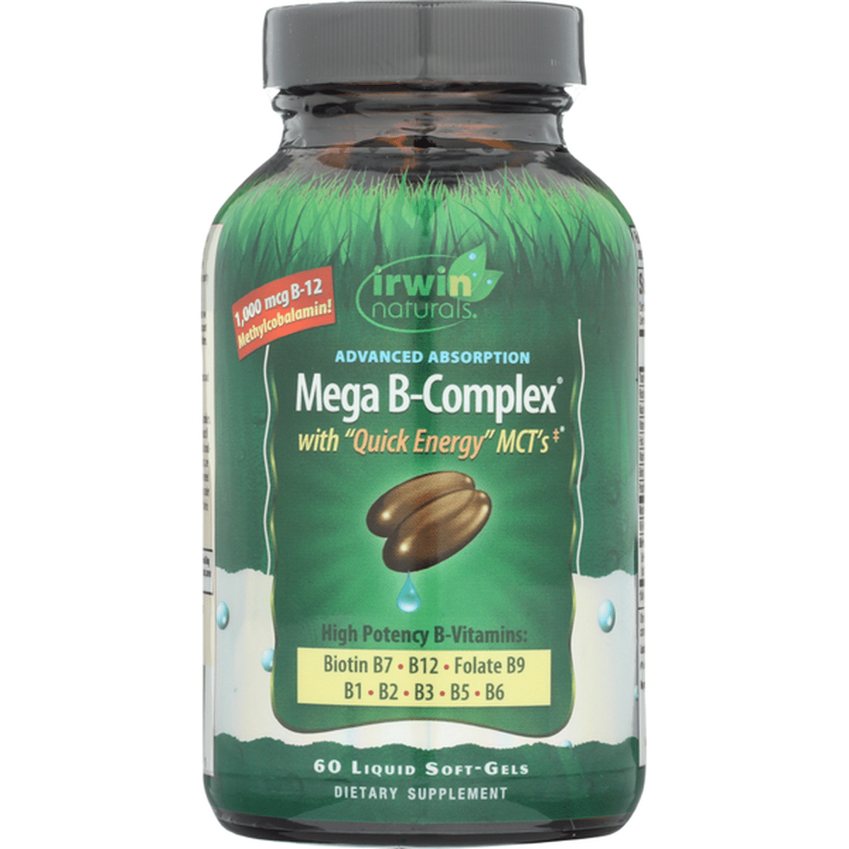 Irwin Naturals Mega B-Complex (60 Ct) Delivery Or Pickup Near Me ...