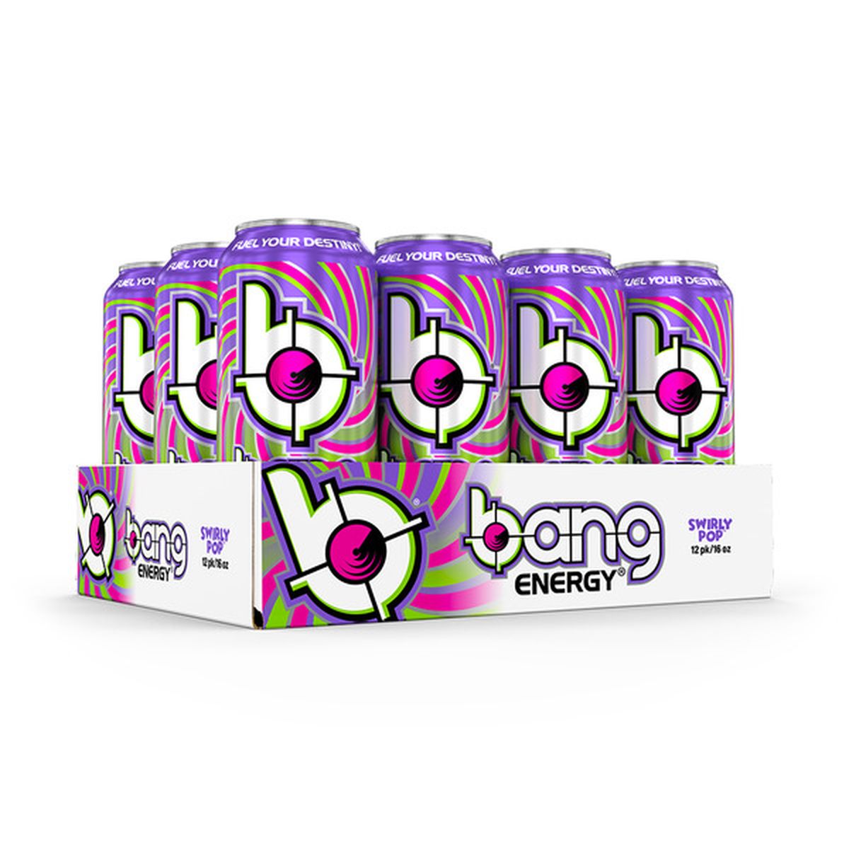 Bang Energy Swirly Pop (16 fl oz) Delivery or Pickup Near Me - Instacart