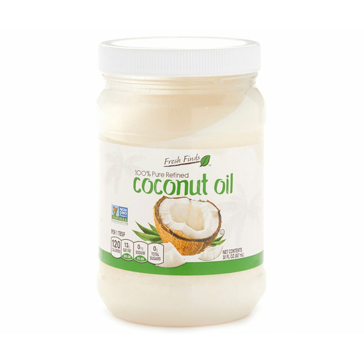 Fresh Finds 100 Pure Refined Coconut Oil 30 Fl Oz Delivery Or Pickup