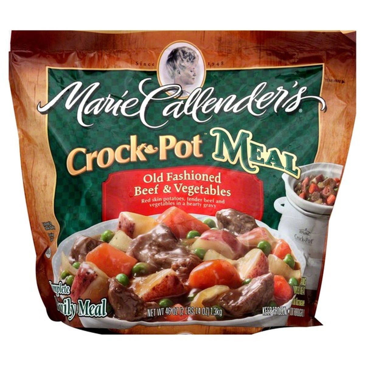 Marie Callender S Crock Pot Meal Old Fashioned Beef And Vegetables 46 Oz Delivery Or Pickup