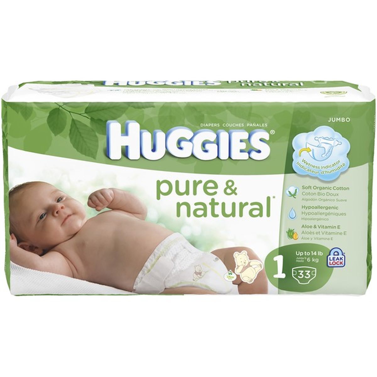 Huggies pure best sale and natural diapers