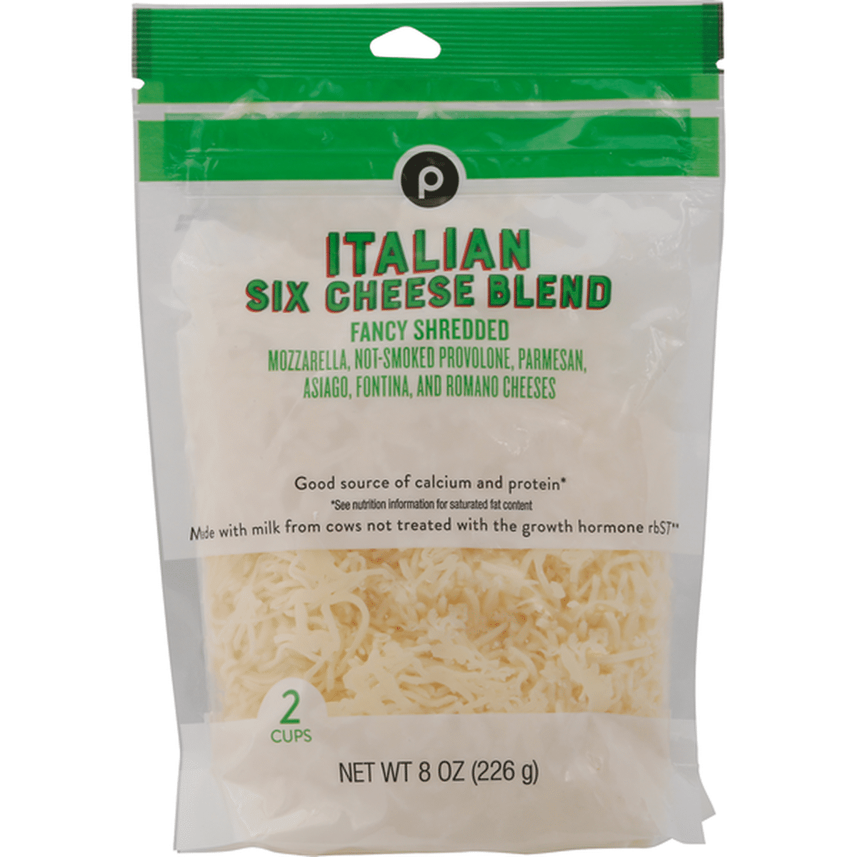 Publix Fancy Shredded Cheese, Italian Six Cheese Blend (8 oz) Delivery ...