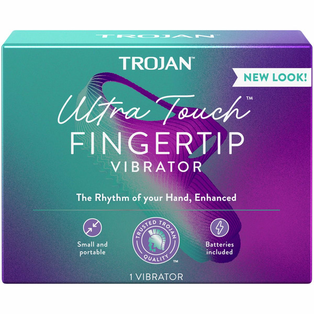 Trojan Vibrations Vibrating Fingertip Personal Massager 1 ct