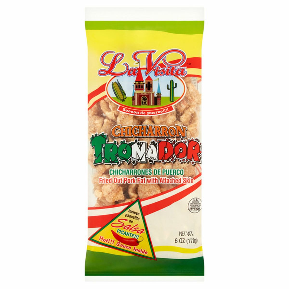 La Visita Chicharron Tronador 6 Oz Delivery Or Pickup Near Me Instacart