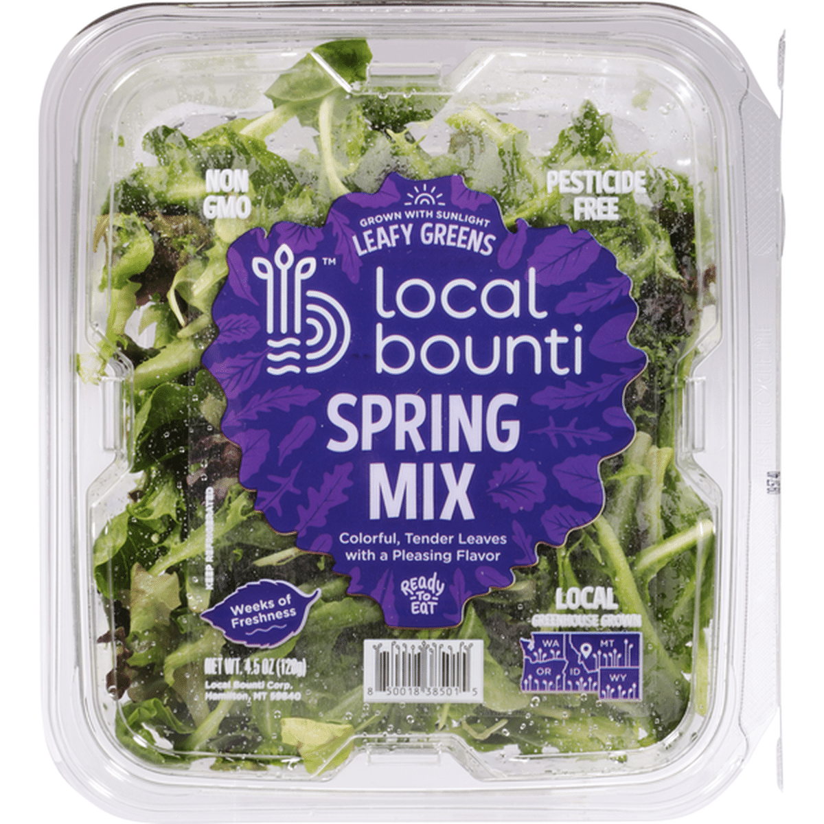 Local Bounti Spring Mix (4.5 oz) Delivery or Pickup Near Me - Instacart