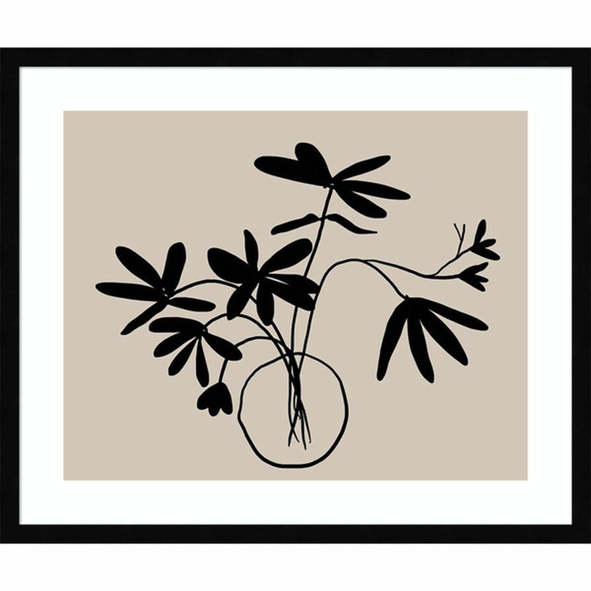 Amanti Art Etchings III Poster by Urban Road Wood Framed Wall Art Print ...