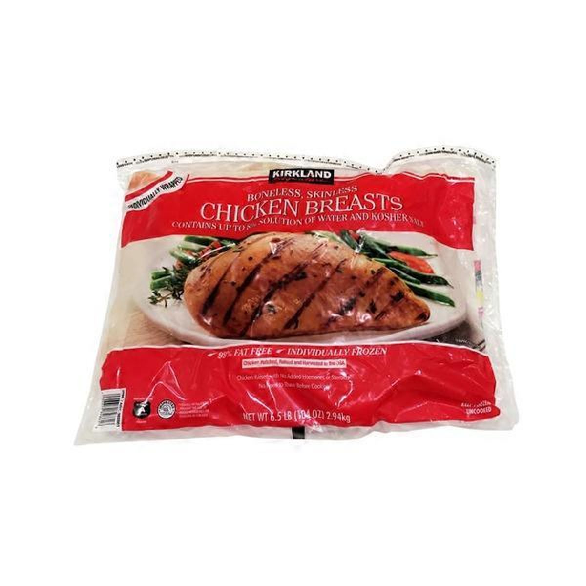 Kirkland Signature Chicken Breast, Individually Wrapped, 6.5 lb (6.5 lb)  Delivery or Pickup Near Me - Instacart