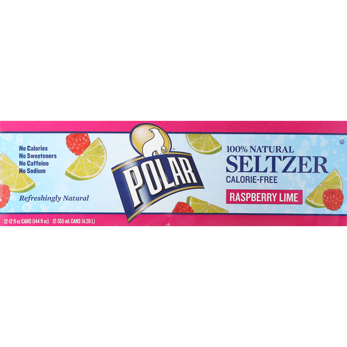 Polar Seltzer Raspberry Lime 12 Fl Oz Delivery Or Pickup Near Me Instacart