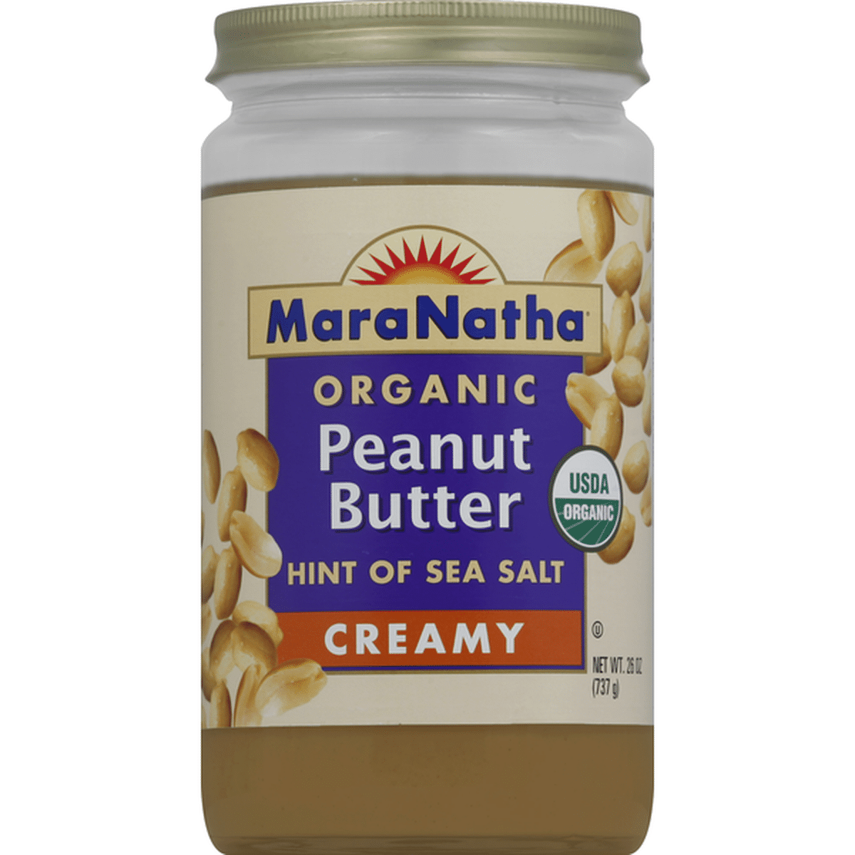 MaraNatha Peanut Butter, Organic, Creamy (0.26 Oz) Delivery Or Pickup ...