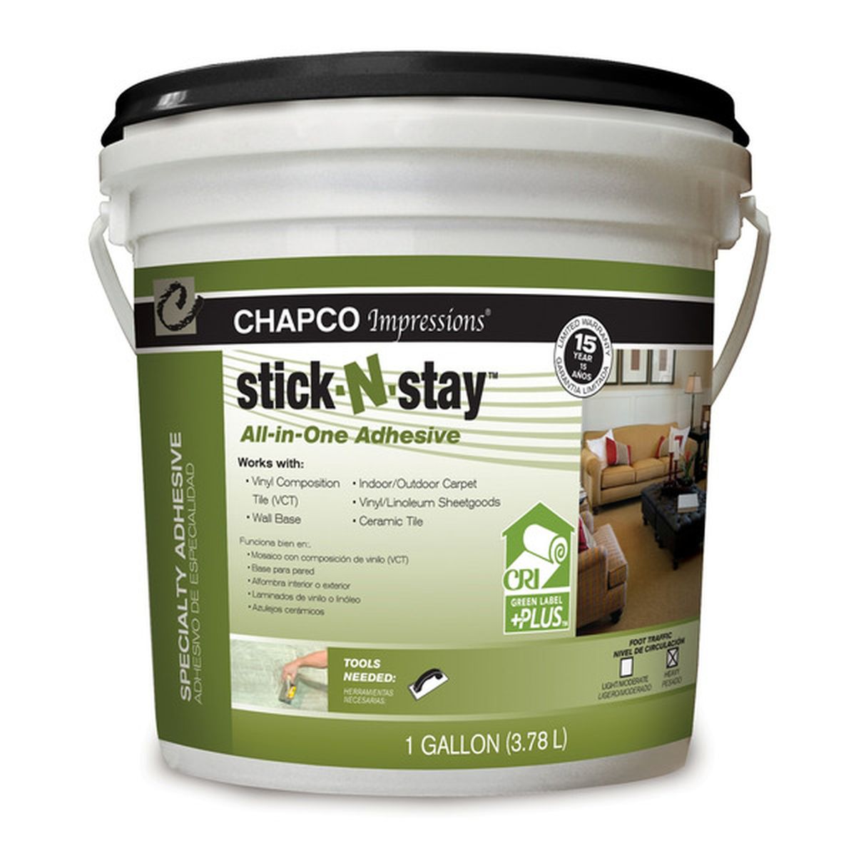 TEC Stick-N-Stay-Pack Sheet Vinyl & Carpet Tile Flooring Adhesive - 1 gal (1  gal) Delivery or Pickup Near Me - Instacart