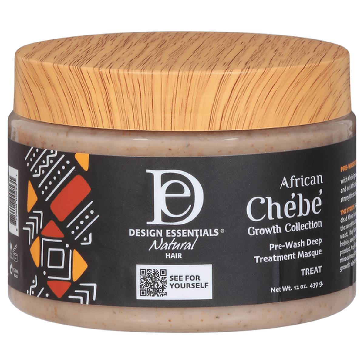 Design Essentials PreWash Deep Treatment Masque, African Chebe Growth