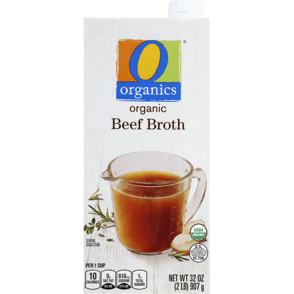 O Organics Beef Broth, Organic (32 fl oz) Delivery or Pickup Near Me ...