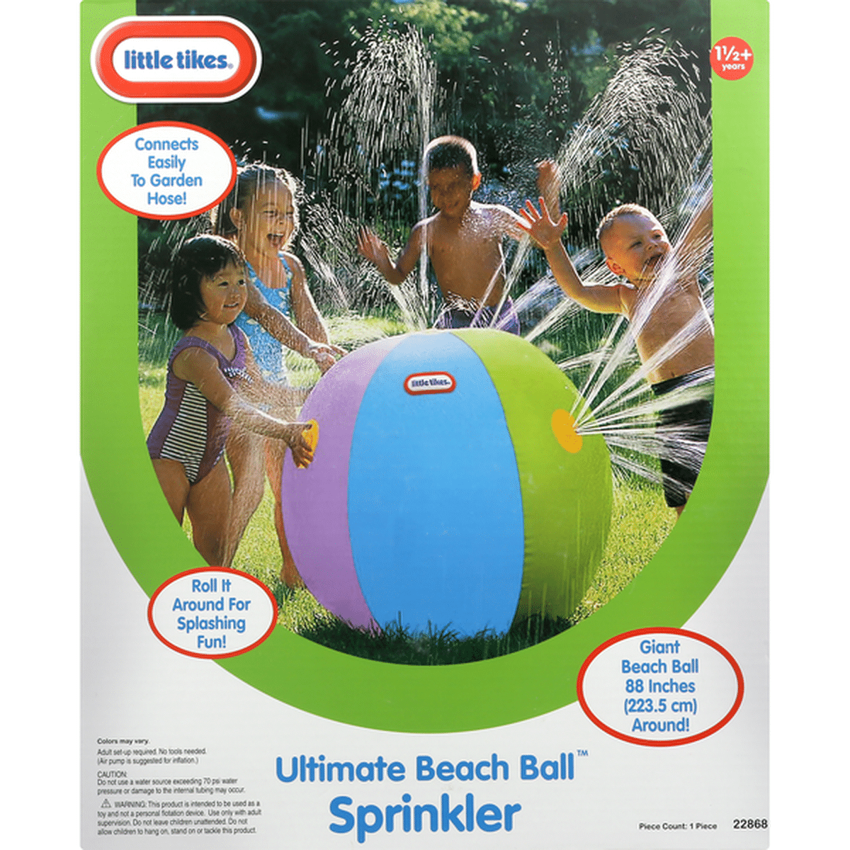 Little Tikes Sprinkler, Ultimate Beach Ball, 1 1/2+ Years (1 each