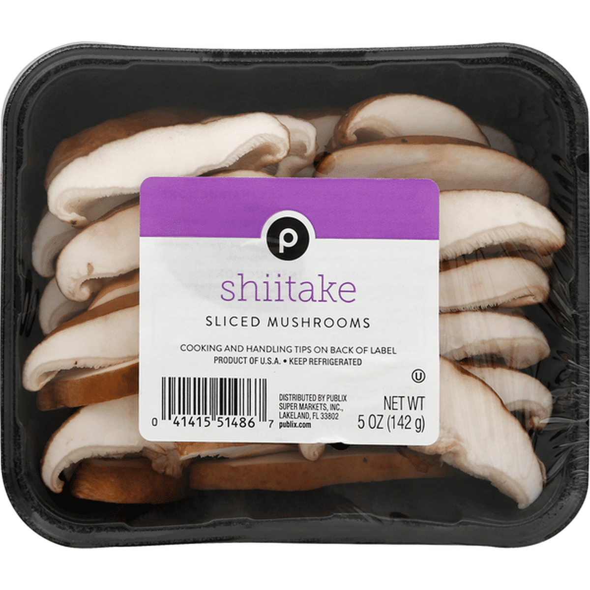 Publix Mushrooms Shiitake Sliced 5 Oz Delivery Or Pickup Near Me