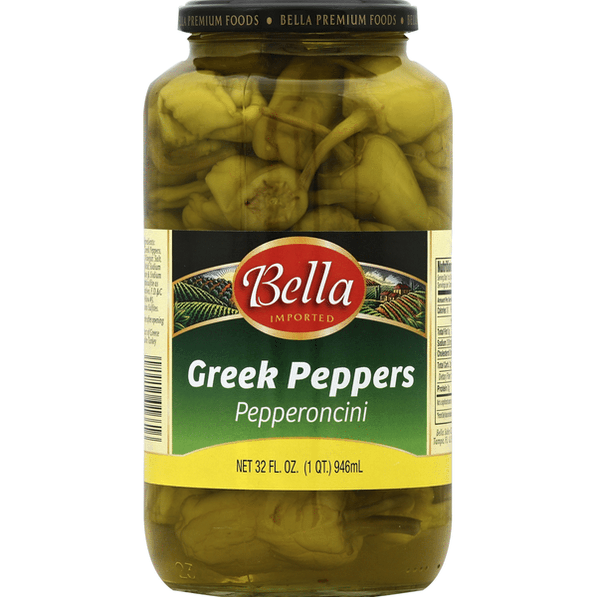 Bella Greek Peppers, Pepperoncini (32 Oz) Delivery Or Pickup Near Me ...