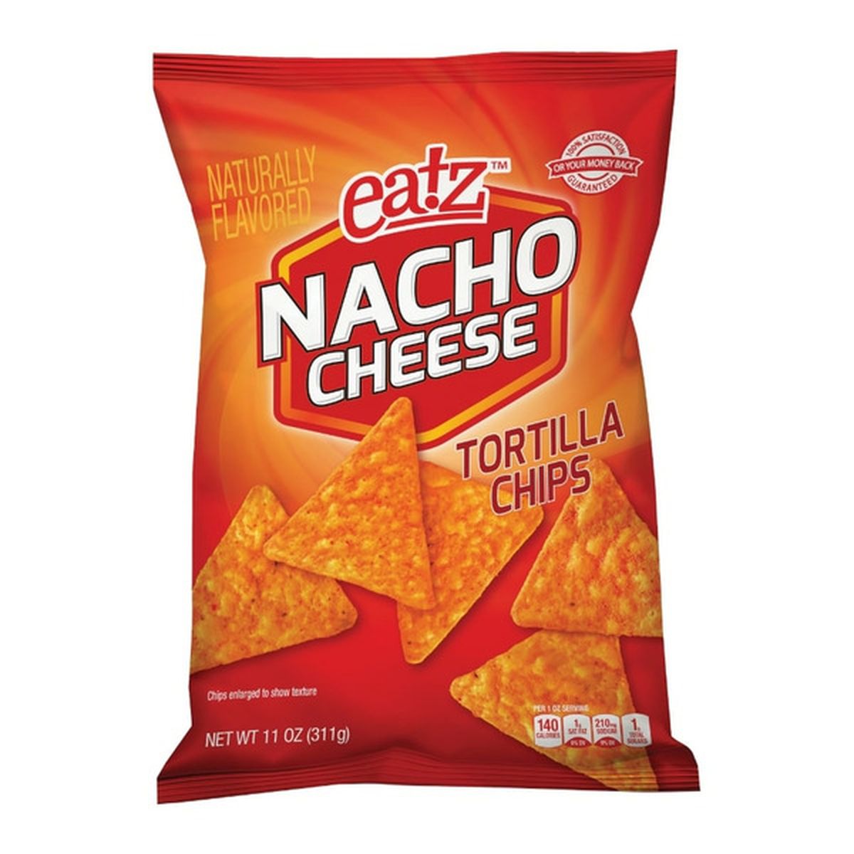 Eatz Nacho Cheese Tortilla Chips (9.25 oz) Delivery or Pickup Near Me ...