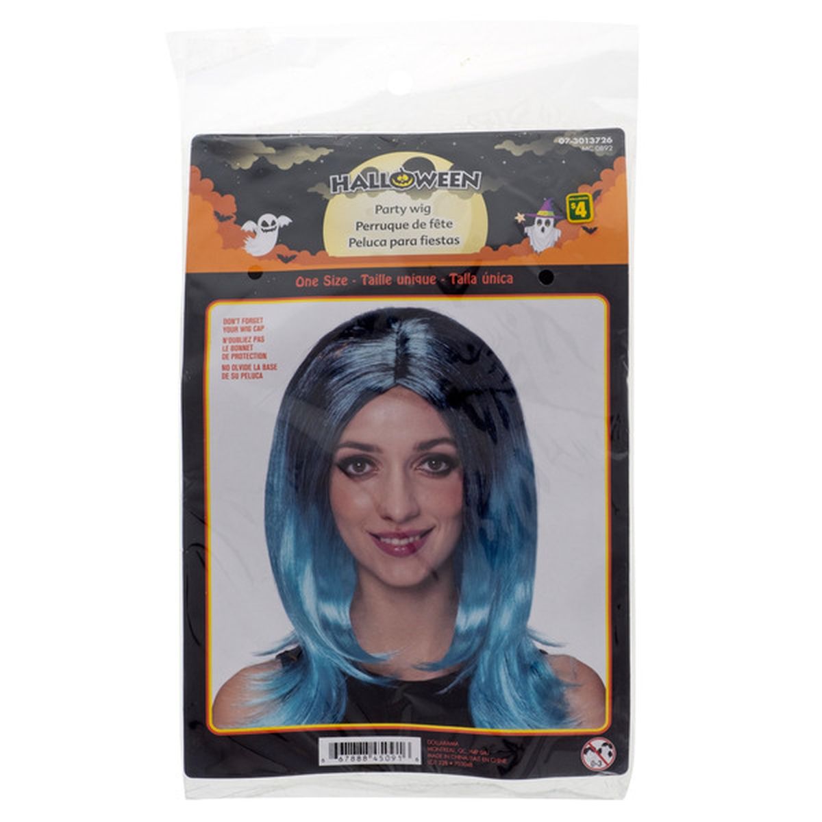 Dollarama Halloween Party Adult Wigs each Delivery or Pickup