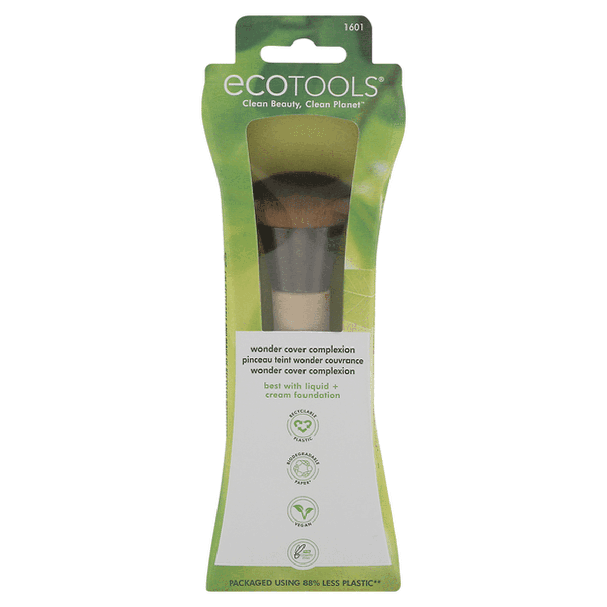 Ecotools Complexion Brush Wonder Cover 1 Each Delivery Or Pickup