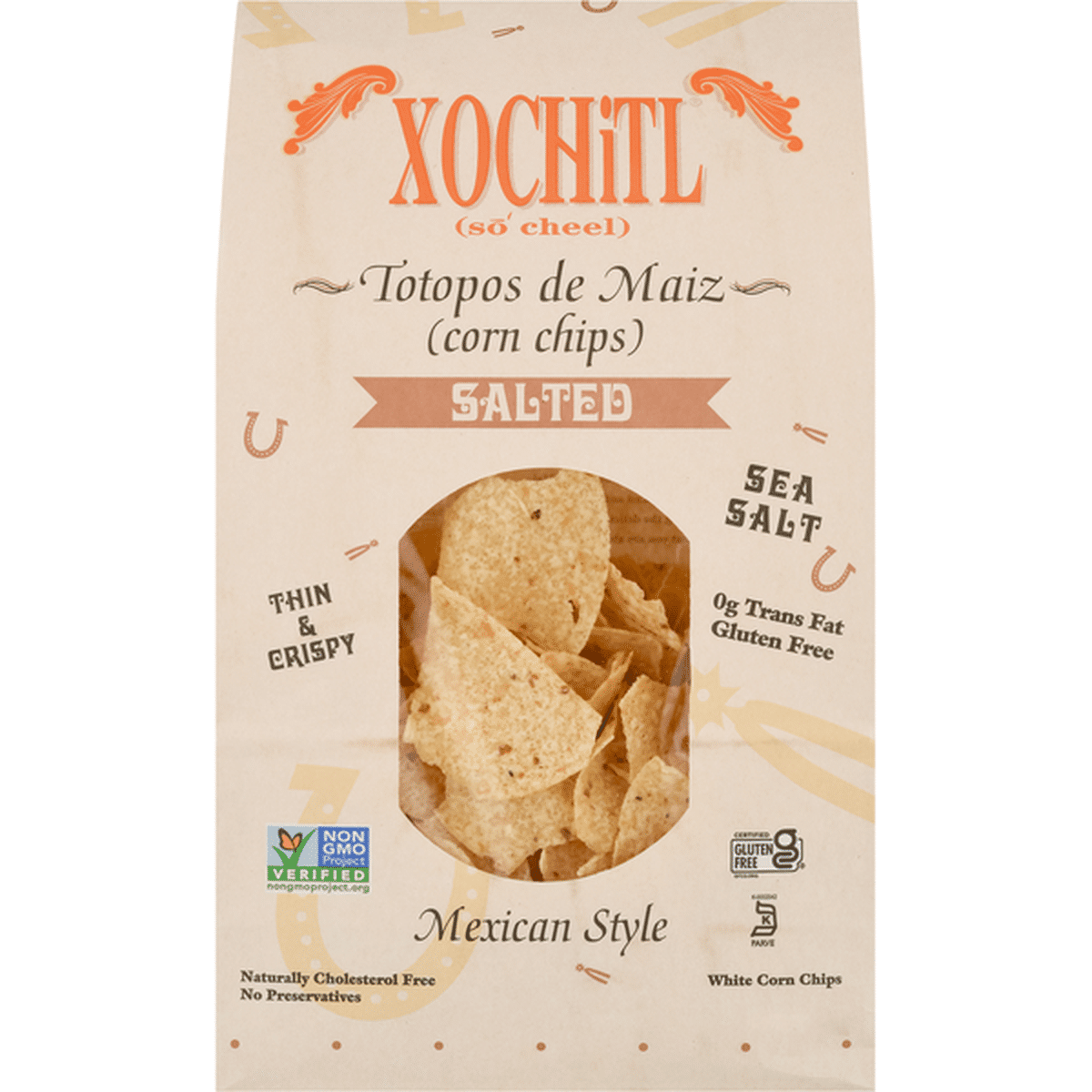 Xochitl Corn Chips, White, Sea Salt, Thin & Crispy, Mexican Style (16 ...